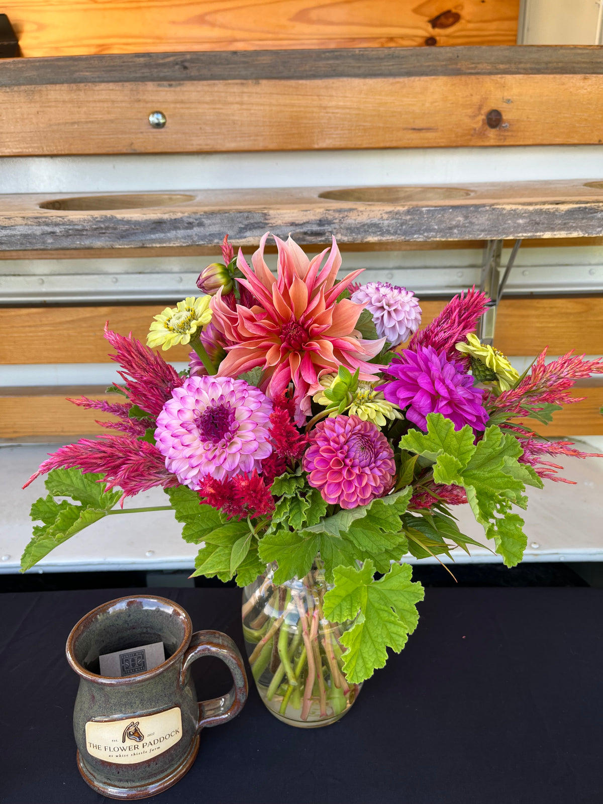 Flower Paddock TFP Vase Arrangement – The Flower Paddock at White Thistle Farm